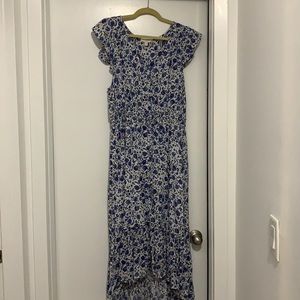 Lucky Brand blue floral dress